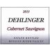 Dehlinger Cabernet Sauvignon 2013 Front Label