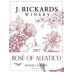 J. Rickards Winery Rose of Aleatico 2017 Front Label