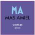 Mas Amiel Maury Vintage 2020 Front Label