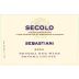 Sebastiani Secolo Red 2003 Front Label