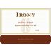 Irony Russian River Valley Pinot Noir 2006 Front Label