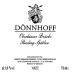 Donnhoff Oberhauser Brucke Riesling Spatlese 2019 Front Label