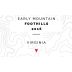 Early Mountain Vineyards Foothills 2016 Front Label