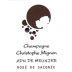 Christophe Mignon Extra Brut Rose de Saignee ADN de Meunier Front Label