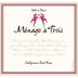 Menage a Trois Rose 2015 Front Label