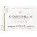 Arnoux Pere & Fils Chorey-les-Beaune Les Confrelins 2017 Front Label
