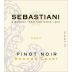 Sebastiani Sonoma Coast Pinot Noir 2007 Front Label