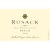 Rusack Ballard Canyon Estate Reserve Syrah 2009 Front Label