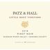 Patz & Hall Little Boot Vineyard Pinot Noir 2018 Front Label