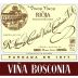 R. Lopez de Heredia Vina Bosconia Reserva 2008 Front Label