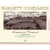 Barnett Vineyards Sangiacomo Vineyard Chardonnay 2011 Front Label