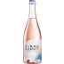 Libby Bubbled Wine Rose Front Bottle Shot