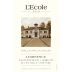 L'Ecole 41 Luminesce Seven Hills Vineyard 2019 Front Label