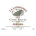 Delas Cote Rotie La Landonne 2014 Front Label