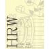 Hendry HRW Pinot Noir 2018 Front Label