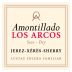 Lustau Solera Los Arcos Dry Amontillado Sherry Front Label