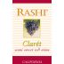 Rashi Vineyards Claret Semi Sweet Kosher Red Front Label