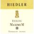 Hiedler Maximum Riesling 2017 Front Label