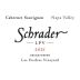 Schrader LPV Beckstoffer Las Piedras Vineyard Cabernet Sauvignon 2021 Front Label