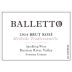 Balletto Winery Brut Rose 2014 Front Label