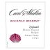 Carol Shelton Rockpile Reserve Zinfandel 2021 Front Label
