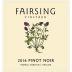 Fairsing Vineyard Pinot Noir 2016 Front Label