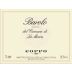 Coppo Barolo del Commune di La Morra 2021 Front Label