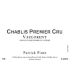 Patrick Piuze Chablis Vaulorent Premier Cru 2019 Front Label