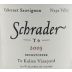 Schrader T6 Beckstoffer To Kalon Vineyard Cabernet Sauvignon 2005 Front Label