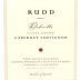 Rudd Oakville Estate Cabernet Sauvignon 2002 Front Label