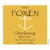Foxen Block UU Bien Nacido Vineyard Chardonnay 2023 Front Label