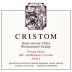 Cristom Mt. Jefferson Cuvee Pinot Noir 2021 Front Label