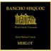 Rancho Sisquoc Merlot 2018 Front Label