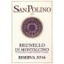 San Polino Brunello di Montalcino Riserva 2016 Front Label