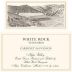 White Rock Vineyards Cabernet Sauvignon 2018 Front Label