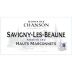 Chanson Pere & Fils Savigny-les-Beaune Hauts Marconnets Premier Cru Blanc 2018 Front Label