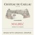 Chateau Du Caillau Cahors 2023 Front Label