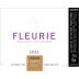 Lafarge-Vial Fleurie 2022 Front Label