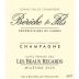 Bereche & Fils Les Beaux Regards Premier Cru Extra Brut 2020 Front Label