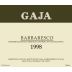 Gaja Barbaresco 1998 Front Label