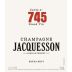 Jacquesson Cuvee Extra Brut 745 Front Label