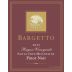 Bargetto Santa Cruz Mountains Pinot Noir 2021 Front Label