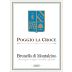 Poggio La Croce Brunello di Montalcino 2015 Front Label