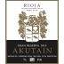 Bodega Akutain Gran Reserva 2015 Front Label