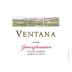 Ventana Gewurztraminer 2009 Front Label