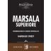 Pellegrino Sweet Marsala Superiore Front Label