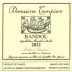 Domaine Tempier Bandol Lulu & Lucien Rouge 2022 Front Label