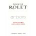 Domaine Rolet Arbois Poulsard Vieilles Vignes 2020 Front Label