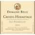 Domaine Belle Crozes-Hermitage Les Pierrelles 2016 Front Label