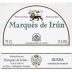 Marques de Irun Blanco 2017 Front Label